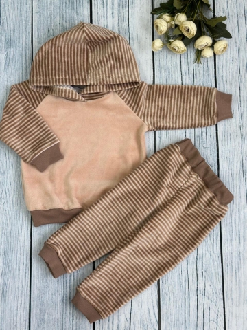 Купить оптом 117. Костюм ясельный, 80% хлопок, 20% ПЭ 80-86-92 в Омске